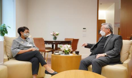 Menlu Retno bertemu dengan Menlu Thailand di sela Sidang Majelis Umum PBB di New York, Senin (19/9/2022) waktu setempat 