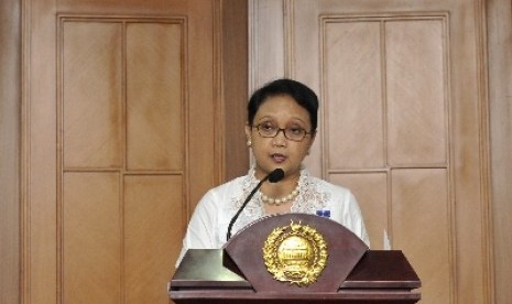 Menlu Retno Lestari Priansari Marsudi.