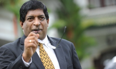 Menlu Sri Lanka Ravi Karunanayake.