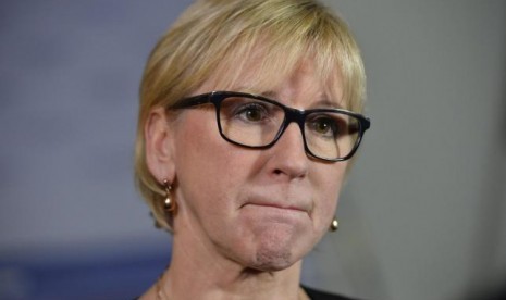 Menlu Swedia Margot Wallstrom.