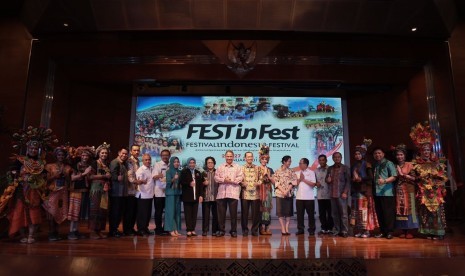 Menpar Arief Yahya meluncurkan FESTinFest 2017, Kamis (26/1).