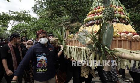 Festival Rewanda Bojana di Desa Cikakak, Wangon, Banyumas, Jateng. Desa ini meraih penghargaan sebagai Desa Wisata Terbaik Se-Jateng pada ajang Gelar Desa Wisata Provinsi Jawa Tengah 2021 (ilustrasi).