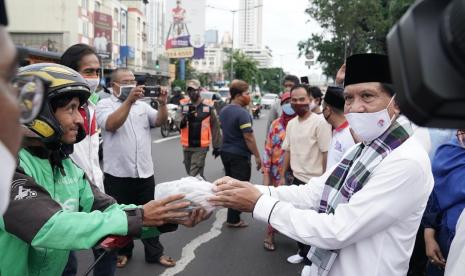 Menpora Zainudin Amali mengapresiasi aksi sosial dari Forum Pemuda Betawi dan Badan Musyawarah Betawi.