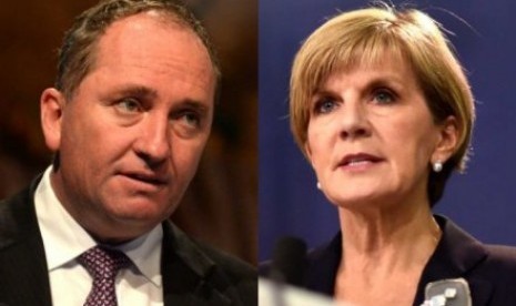 Mentan Barnaby Joyce dan Menlu Julie Bishop termasuk tiga besar politisi Australia yang mengajukan pengganti biaya tunjangan paling banyak. 