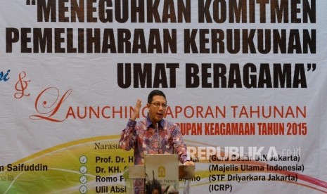 Menteri Agama Lukman Hakim Saifuddin