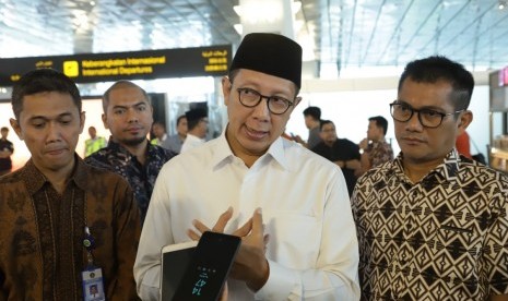 Menteri Agama Lukman Hakim Saifuddin Ahad (26/5) bertolak ke Arab Saudi. 