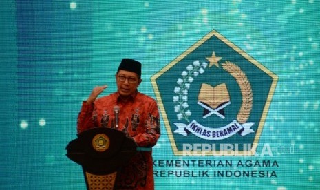 Menteri Agama Lukman Hakim Syaifuddin.