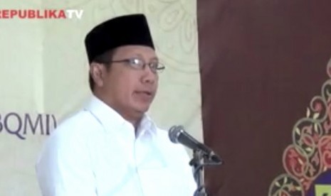 Menteri Agama (Menag) Lukman Hakim Syaifuddin 