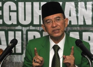 Menteri Agama Suryadharma Ali.