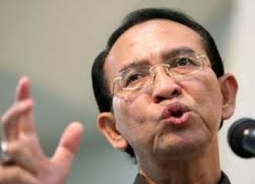 Menteri Agama, Suryadharma Ali.