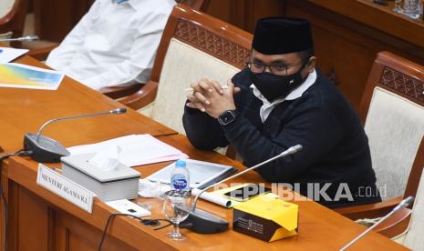 Menteri Agama Yaqut Cholil Qoumas, meminta persiapan haji era pandemi dilakukan secara matang  