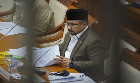 Menteri Agama Yaqut Cholil Qoumas apresiasi Kapolri Jenderal Sigit yang akan akomodasi alumni agama