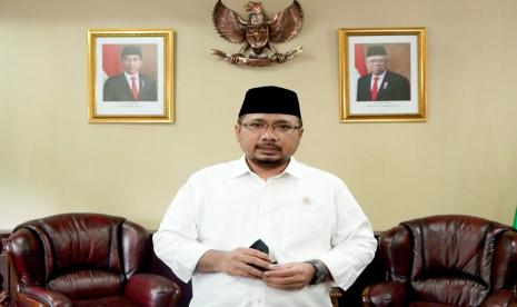 Menag: GPM Berkontribusi Bangun Kerukunan Umat Beragama. Menteri Agama Yaqut Cholil Qoumas.