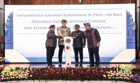 Minister of Agriculture and Spatience/National Land Agency (ATR/BPN), Agus Harimurti Yudhoyono (AHY) during the 10th World Water Forum (WWF) series in Nusa Dua, Badung Regency, Bali, Wednesday (22/5/2024).