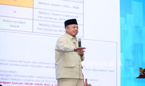 Menteri Agraria dan Tata Ruang/Kepala Badan Pertanahan Nasional (ATR/BPN), Nusron Wahid.