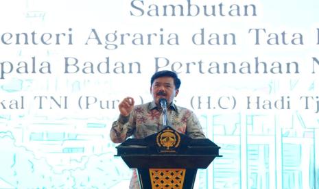 Menteri ATR/BPN Hadi Tjahjanto