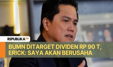 Menteri Badan Usaha Milik Negara (BUMN) Erick Thohir mengatakan target dividen dari BUMN kepada negara untuk 2025 mengalami peningkatan cukup signifikan. Erick menyampaikan target kontribusi BUMN melalui dividen pada 2024 sendiri mencapai Rp 85,6 triliun atau naik dari 2023 yang sebesar Rp 81,2 triliun. 