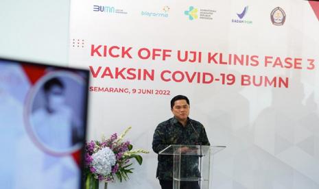 Menteri Badan Usaha Milik Negara (BUMN) Erick Thohir