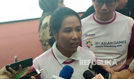 Minister of State Enterprises Rini Soemarno