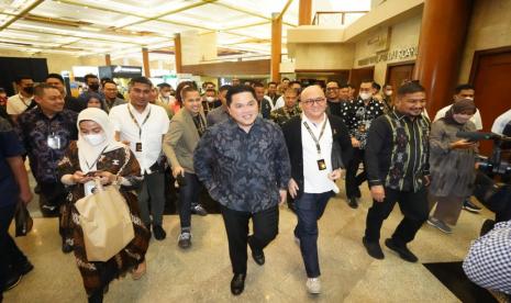 Menteri BUMN Erick Thohir menginginkan HIPMI terus menjalankan spirit transformasi.