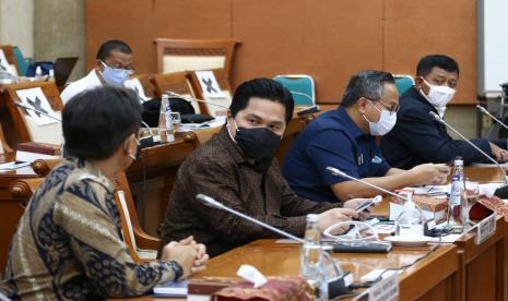 Komisi VI DPR menyetujui pagu anggaran Kementerian BUMN 2021 sebesar Rp 244,8 miliar. 