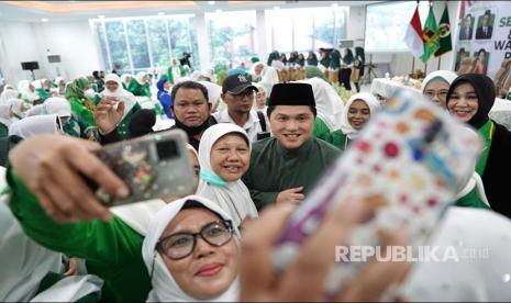 Menteri BUMN Erick Thohir (ilustrasi). Erick Thohir dinilai calon potensial untuk kontestasi Pilpres 2024  