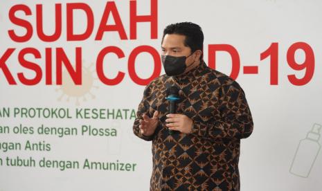 Menteri BUMN Erick Thohir 