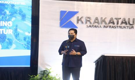 Menteri BUMN Erick Thohir menegaskan, peningkatan kepemilikan saham PT Krakatau Steel (Persero) Tbk di PT Krakatau Posco (PTKP) merupakan suatu langkah strategis yang sangat baik. 