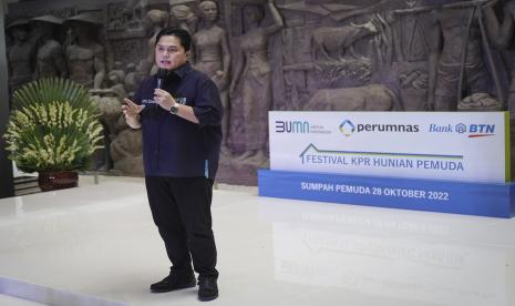 Menteri BUMN Erick Thohir mengatakan BUMN terus mendorong secara maksimal munculnya talenta kreatif generasi muda. Menurut Erick, negara membutuhkan  generasi muda untuk mengembangkan knowledge base economy sehingga akan lahir banyak inovasi yang dibutuhkan Indonesia untuk bersaing dengan negara lain.