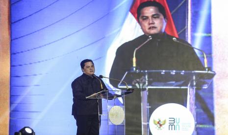 Menteri BUMN Erick Thohir berencana membentuk holding dan subholding PLN pada tahun 2023. Ilustrasi.