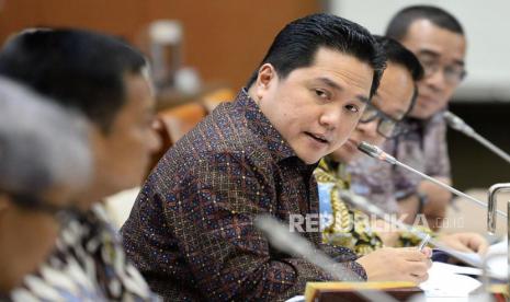 Menteri BUMN Erick Thohir .