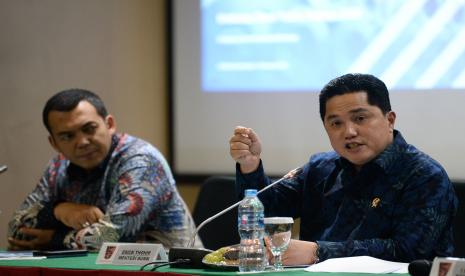 Menteri BUMN Erick Thohir.