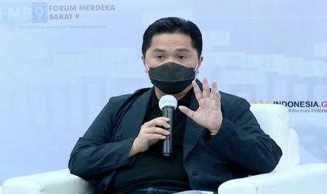 Menteri BUMN Erick Thohir.