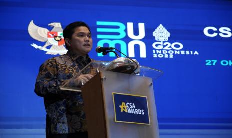 Menteri BUMN Erick Thohir.