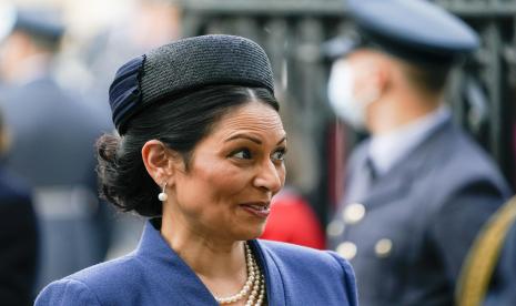 Menteri Dalam Negeri Inggris Priti Patel.