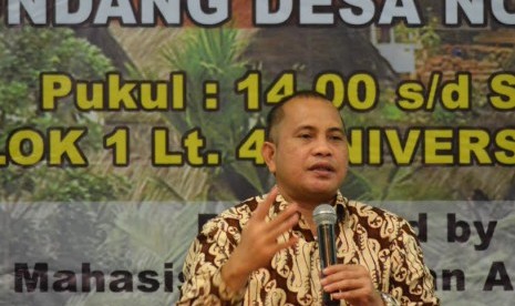 Menteri Desa, Pembangunan Daerah Tertingal, dan Transmigrasi (Menteri Desa) Marwan Jafar. 