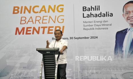 Menteri Energi dan Sumber Daya Mineral (ESDM), Bahlil Lahadalia.