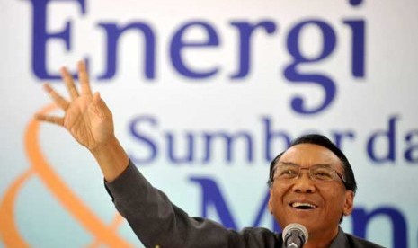 Menteri Energi dan Sumber Daya Mineral (ESDM) Jero Wacik