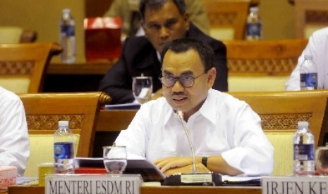 Menteri Energi dan Sumber Daya Mineral (ESDM) Sudirman Said.