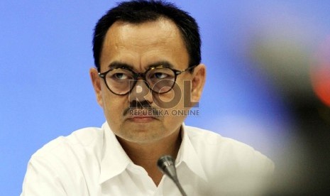 Menteri Energi Sumber Daya Mineral (ESDM) Sudirman said