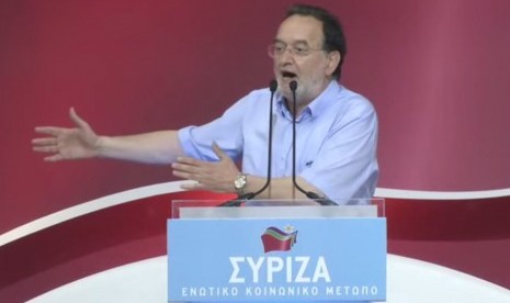 Menteri Energi Yunani Panagiotis Lafazanis.