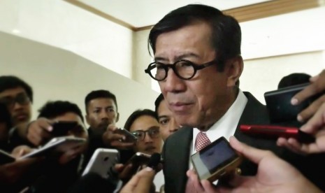 Menteri Hukum dan Hak Asasi Manusia Yasonna Laoly