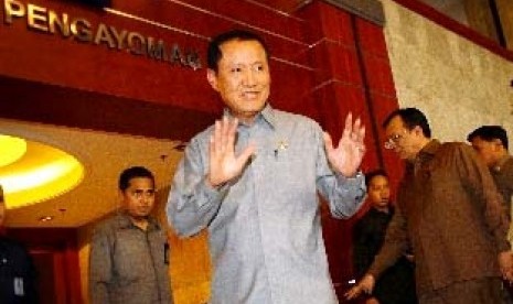 Menteri Hukum dan HAM, Amir Syamsuddin