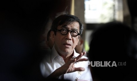 Menteri Hukum dan HAM RI Yasonna Hamonangan Laoly 