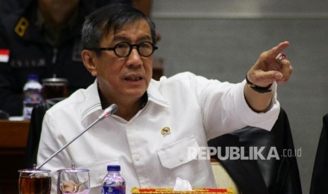 Menteri Hukum dan HAM Yasonna Laoly 