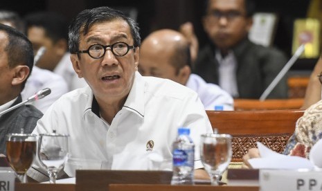 Menteri Hukum dan HAM Yasonna Laoly 