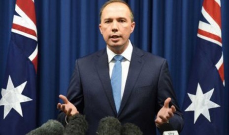  Menteri Imigrasi Australia Peter Dutton.