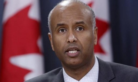 Menteri Imigrasi Kanada Ahmed Hussen pada 29 Januari 2017.