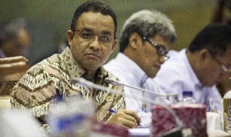 Menteri Kebudayaan, Pendidikan Dasar dan Menengah Anies Baswedan.