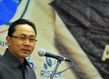 Menteri Kehutanan Zulkifli Hasan 